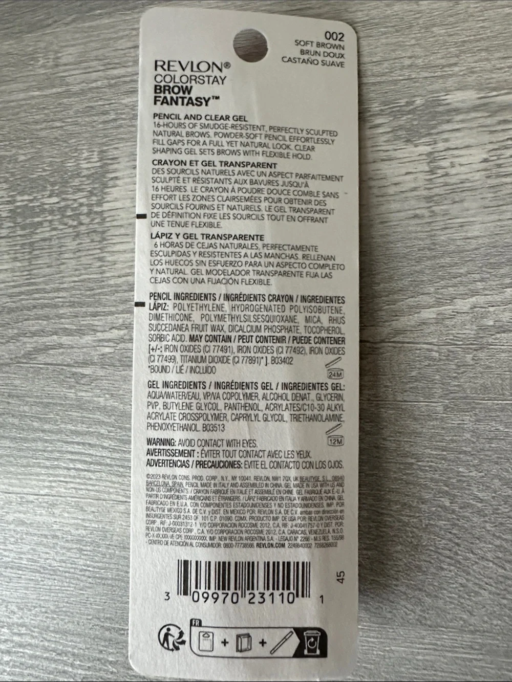 Revlon Brow Fantasy Dual-Ended Soft Powder Pencil in Taupe
